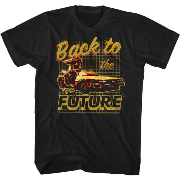 Back To The Future - Grid BTTF Boyfriend Tee - HYPER iCONiC