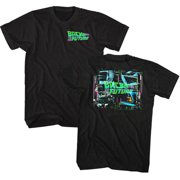 Back To The Future - Neon BTTF T-Shirt - HYPER iCONiC