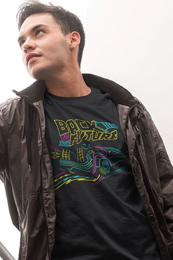 Back To The Future - Neon Future T-Shirt - HYPER iCONiC