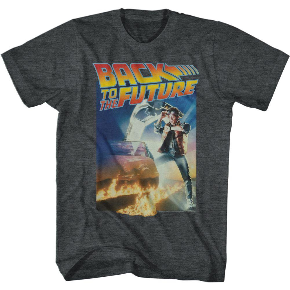 Back To The Future - Poster With A Gig Logo T-Shirt - HYPER iCONiC