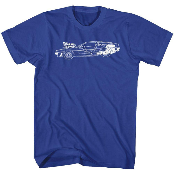Back To The Future Schematics T-Shirt - HYPER iCONiC