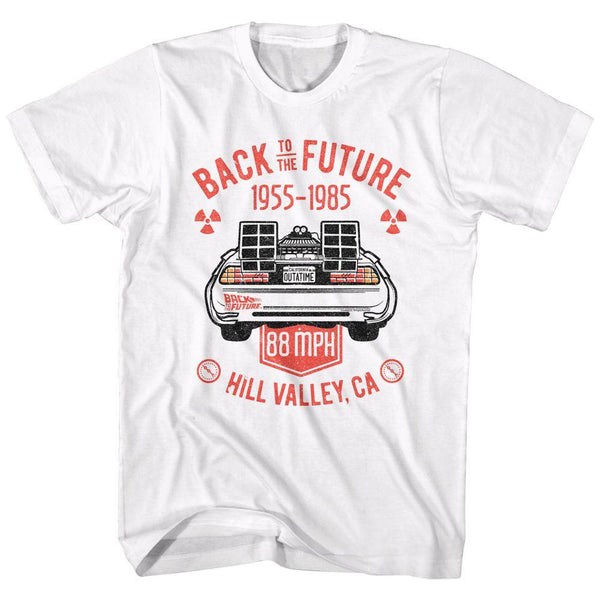 Back To The Future Vintage Dmc Back T-Shirt - HYPER iCONiC