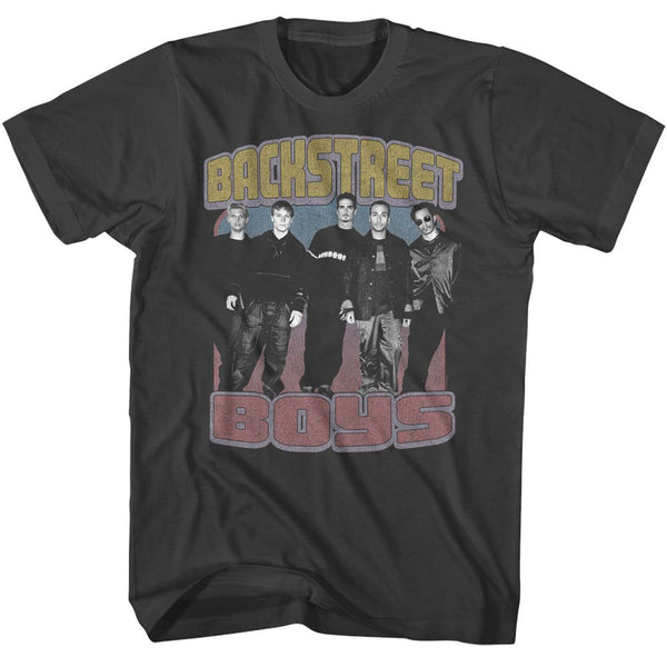 Backstreet Boys - Faded Colors T-Shirt - HYPER iCONiC.