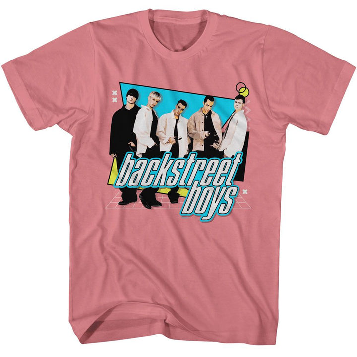 Backstreet Boys - Geometric Shapes Boyfriend Tee - HYPER iCONiC.