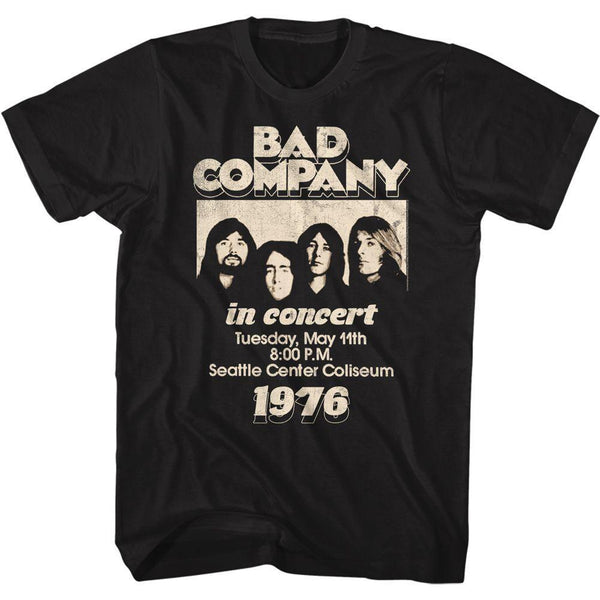 Bad Company - In Concert '76 Boyfriend Tee - HYPER iCONiC