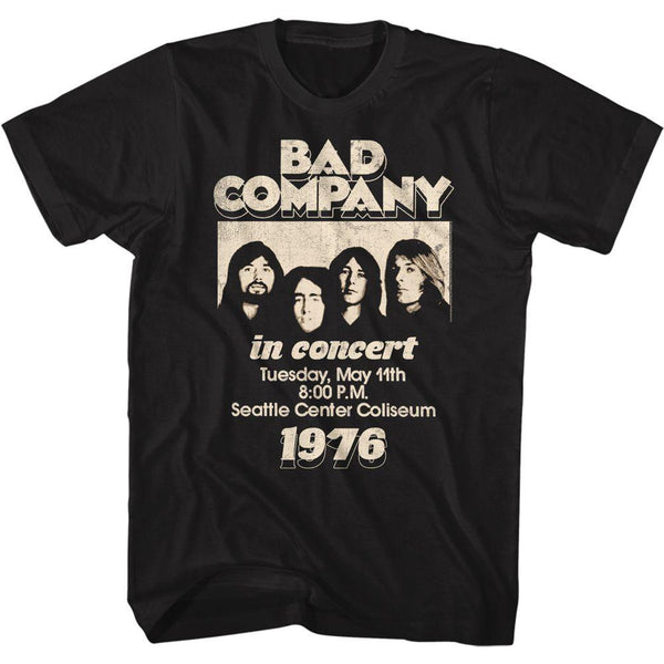 Bad Company - In Concert '76 T-Shirt - HYPER iCONiC