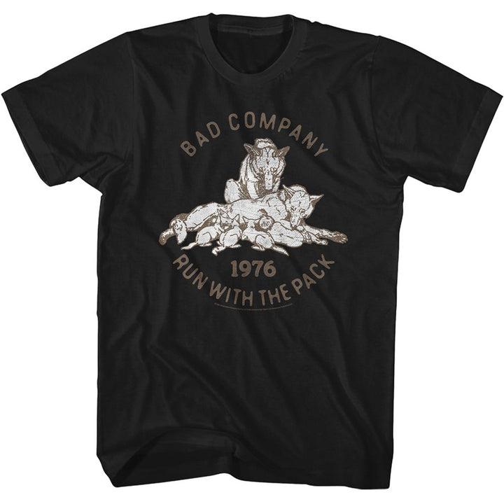 Bad Company - Run With The Pack Boyfriend Tee - HYPER iCONiC.