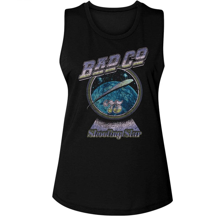 Bad Company - Shooting Star Pastels Womens Muscle Tank Top - HYPER iCONiC.