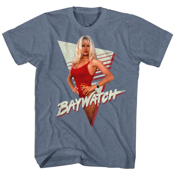 Baywatch - Triangle Pam T-Shirt - HYPER iCONiC