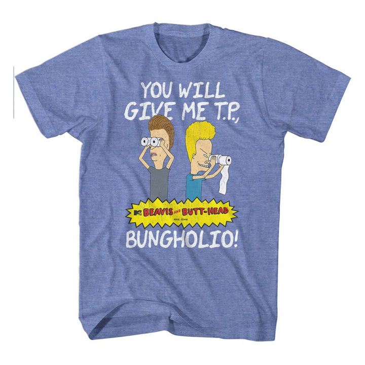 Beavis And Butthead - Give Me Tp Bungholio Boyfriend Tee - HYPER iCONiC.