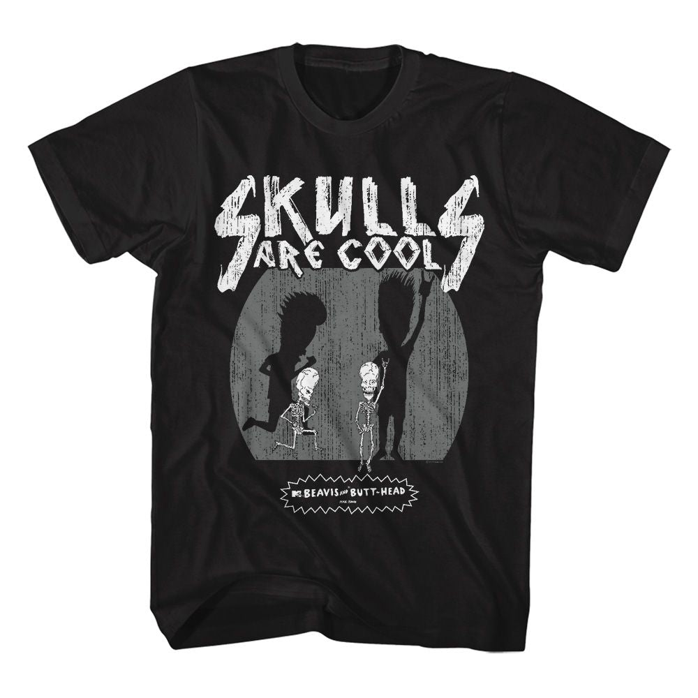Beavis And Butthead - Skulls Are Cool T-Shirt - HYPER iCONiC.