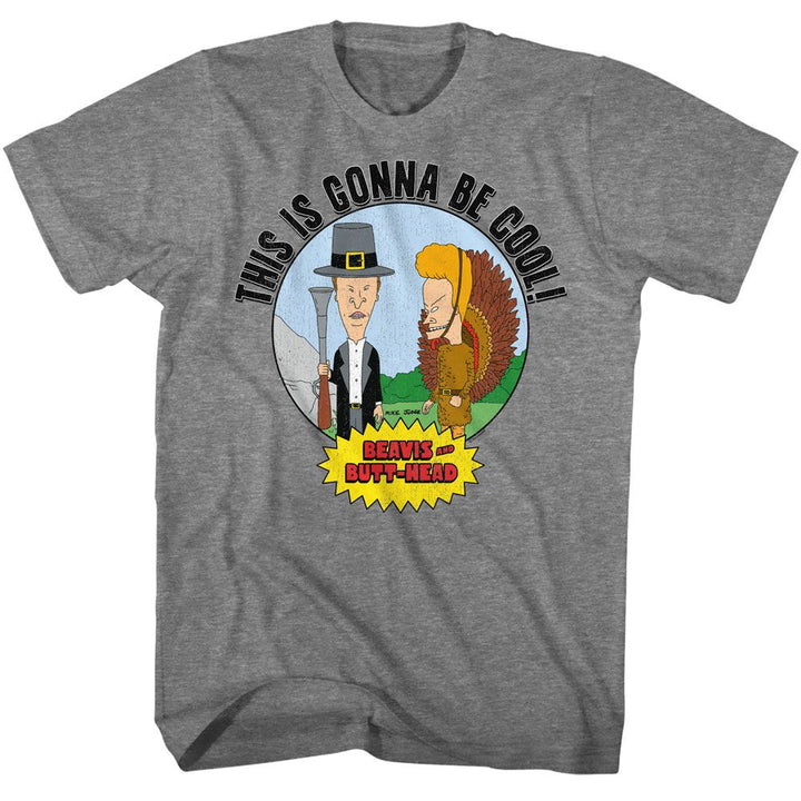 Beavis And Butthead - Thanksgiving T-Shirt - HYPER iCONiC.