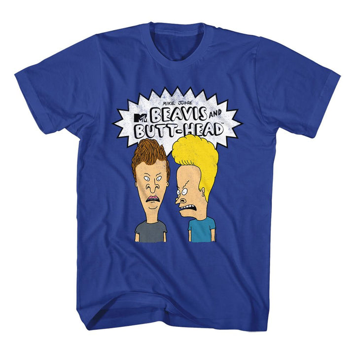 Beavis And Butthead - The Boys And Logo T-Shirt - HYPER iCONiC.