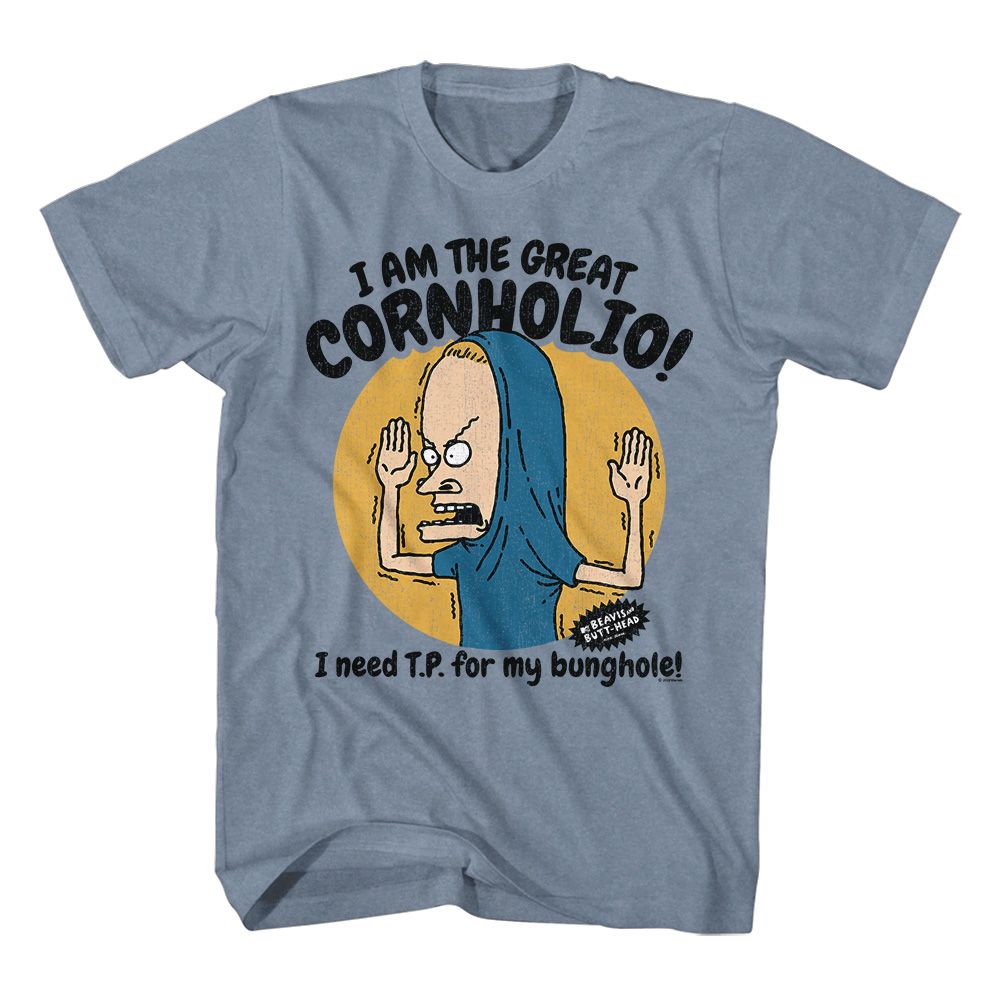 Beavis And Butthead - The Great Cornholio T-Shirt - HYPER iCONiC.