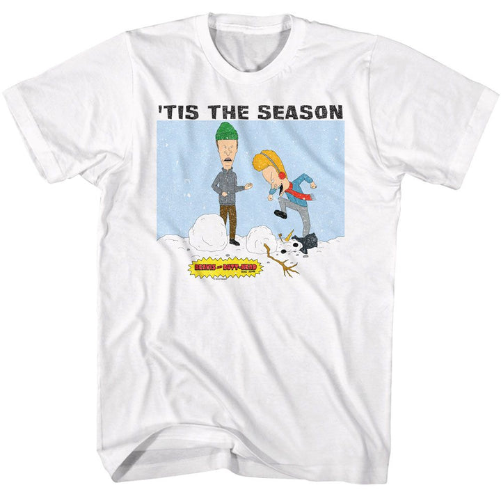 Beavis And Butthead - T'is The Season T-Shirt - HYPER iCONiC.