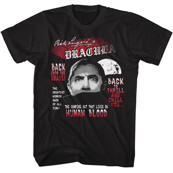 Bela Lugosi - Back From The Grave T-Shirt - HYPER iCONiC.