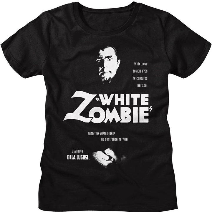 Bela Lugosi - W Zombie 1c Womens T-Shirt - HYPER iCONiC.