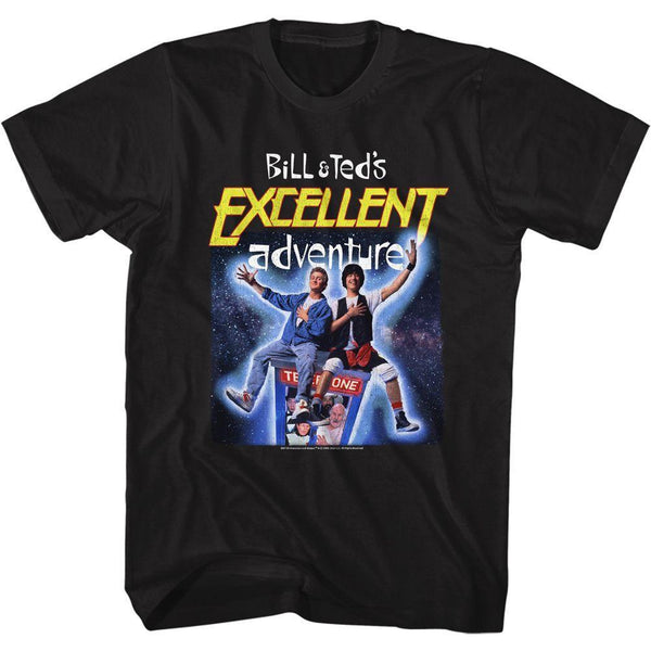 Bill And Ted - B&T Space Poster Boyfriend Tee - HYPER iCONiC