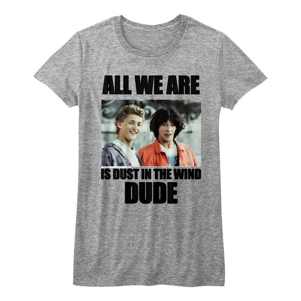 Bill And Ted - Dustin T. Wind Womens T-Shirt - HYPER iCONiC