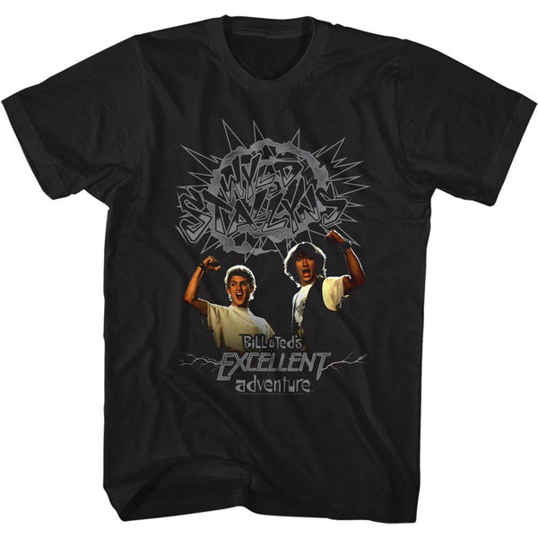 Bill And Ted - Gray Wyld Stallyns T-Shirt - HYPER iCONiC