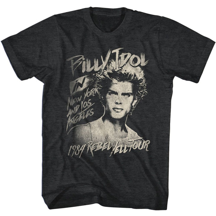 Billy Idol - 84 Rebel Yell Tour Boyfriend Tee - HYPER iCONiC.