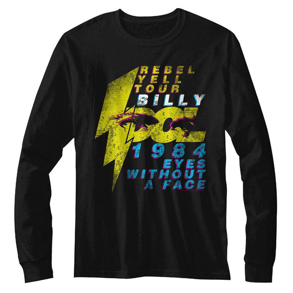 Billy Idol Eyeballs Long Sleeve T-Shirt - HYPER iCONiC