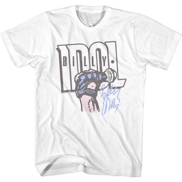 Billy Idol Idol Fist T-Shirt - HYPER iCONiC