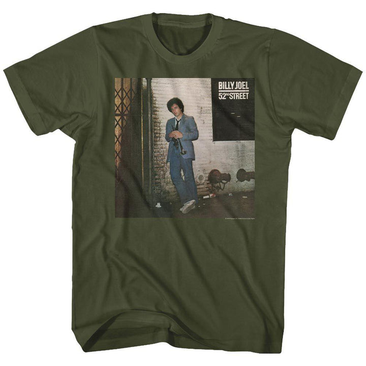 Billy Joel 52nd Street Big and Tall T-Shirt - HYPER iCONiC.