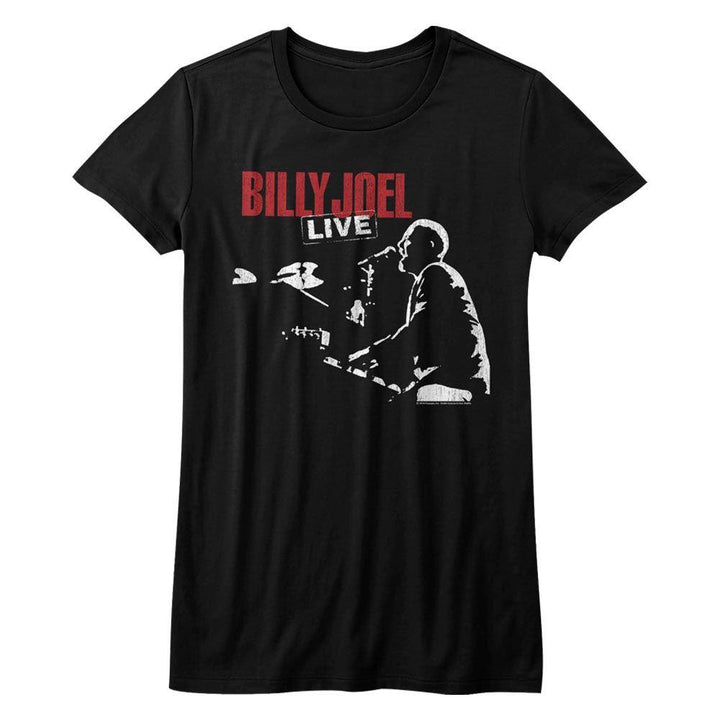 Billy Joel '81 Tour Womens T-Shirt - HYPER iCONiC