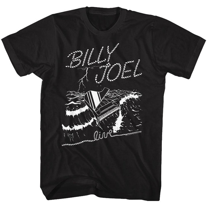 Billy Joel Sea Piano T-Shirt - HYPER iCONiC