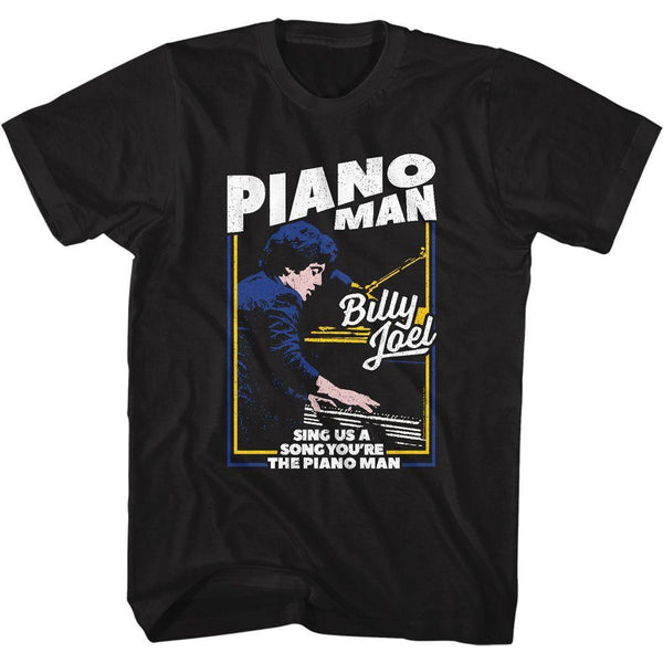 Billy Joel The Piano Man Boyfriend Tee - HYPER iCONiC