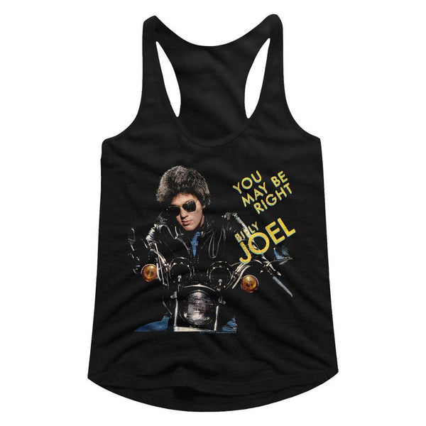 Billy Joel You May Be Right Womens Racerback Tank - HYPER iCONiC