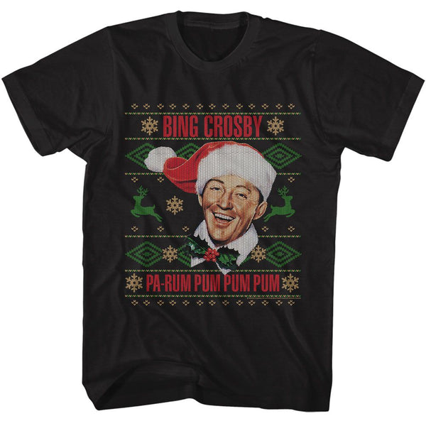 Bing Crosby - Christmas Sweater T-Shirt - HYPER iCONiC.