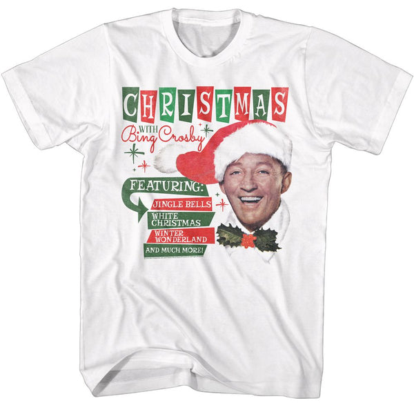 Bing Crosby Christmas With T-Shirt - HYPER iCONiC.