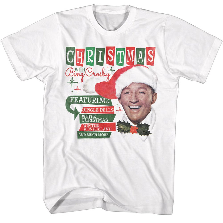 Bing Crosby Christmas With T-Shirt - HYPER iCONiC.