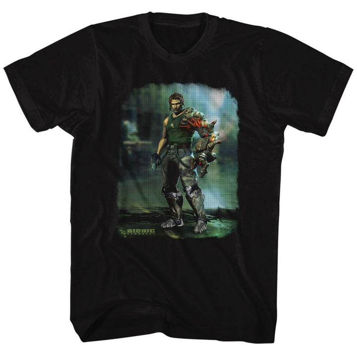 Bionic Commando - Damaged Road T-Shirt - HYPER iCONiC
