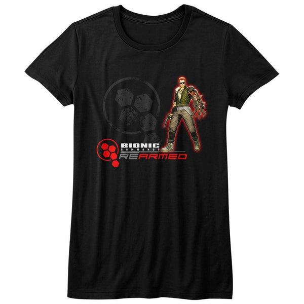 Bionic Commando - Rearmed Womens T-Shirt - HYPER iCONiC