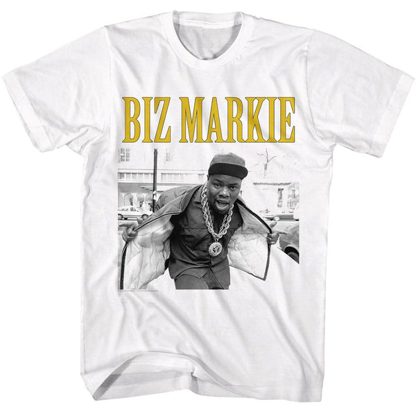 Biz Markie - Open Jacket Boyfriend Tee - HYPER iCONiC.