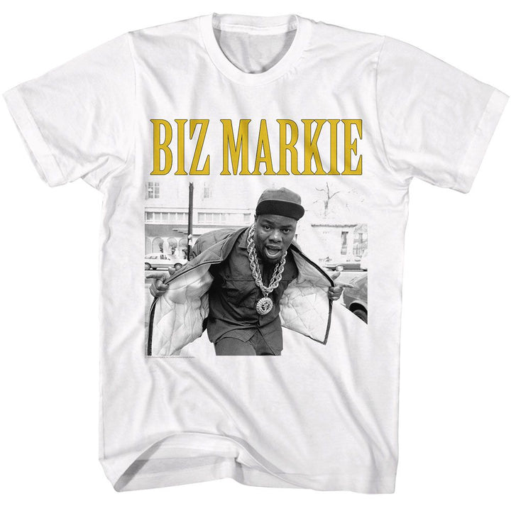 Biz Markie - Open Jacket T-Shirt - HYPER iCONiC.