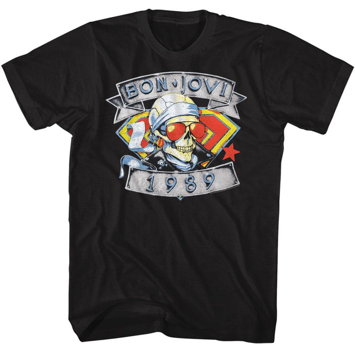 Bon Jovi - 1989 Skull Man T-Shirt - HYPER iCONiC.