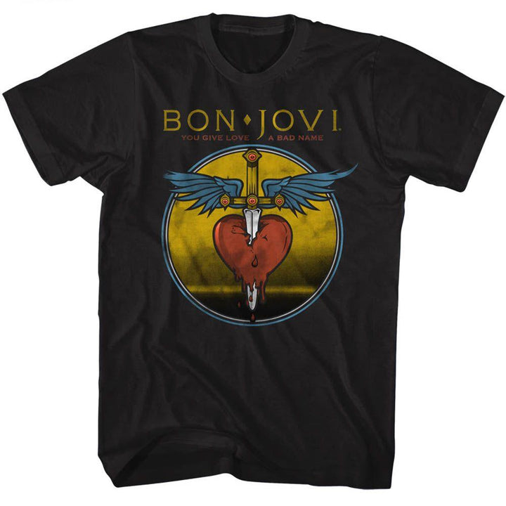 Bon Jovi - Bad Name T-Shirt - HYPER iCONiC