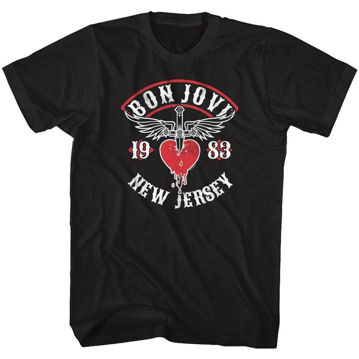 Bon Jovi - NJ 38 T-Shirt - HYPER iCONiC