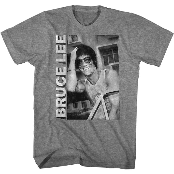 Bruce Lee - Casual Smiling 2 Boyfriend Tee - HYPER iCONiC.