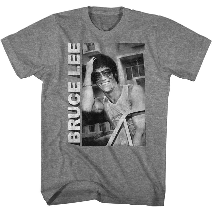 Bruce Lee - Casual Smiling 2 Boyfriend Tee - HYPER iCONiC.
