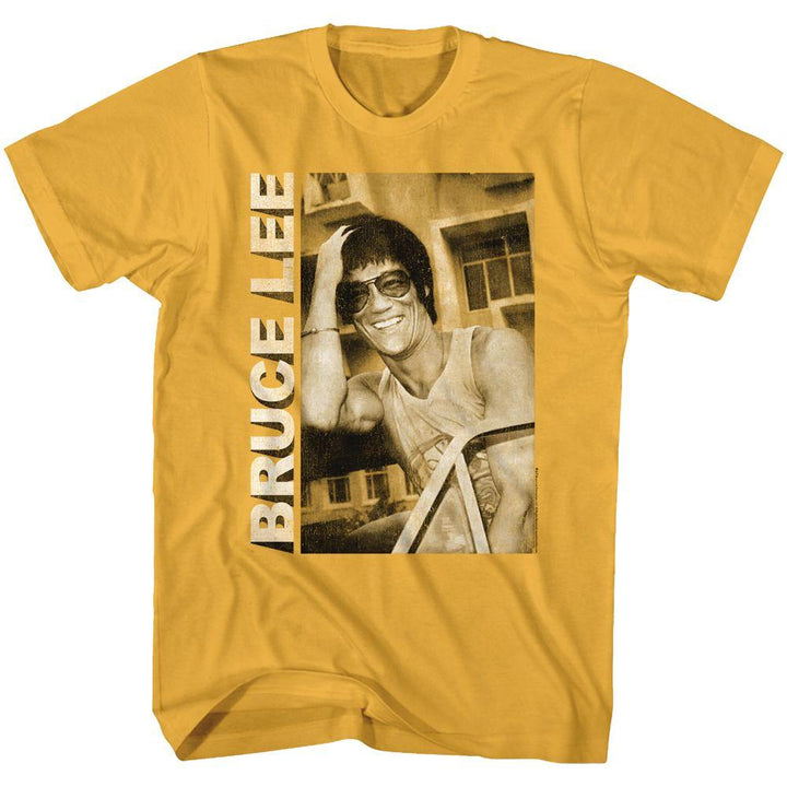 Bruce Lee - Casual Smiling Boyfriend Tee - HYPER iCONiC