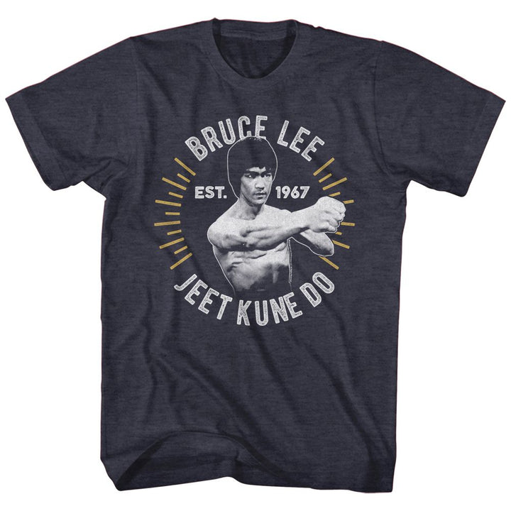 Bruce Lee - Circle Burst Boyfriend Tee - HYPER iCONiC.