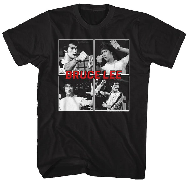 Bruce Lee - Four Squares T-Shirt - HYPER iCONiC.