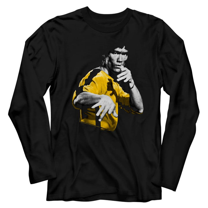 Bruce Lee - Hooowah Long Sleeve Tee - HYPER iCONiC.