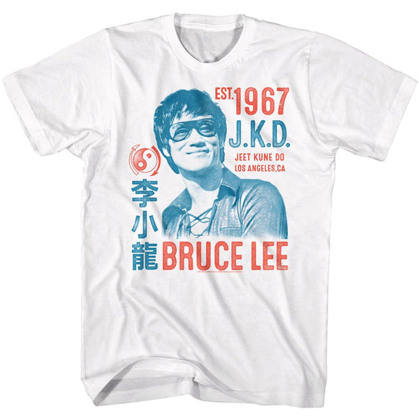 Bruce Lee - JKD Stacked Boyfriend Tee - HYPER iCONiC.