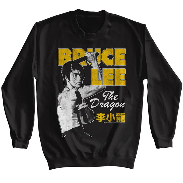Bruce Lee - Nunchuck Pose Sweatshirt - HYPER iCONiC.